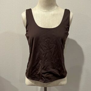 Bundle Of Brown Work Out Tanks (bonus black tank)